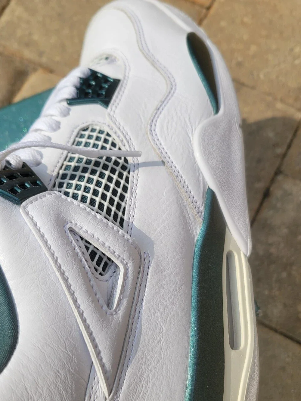 Jordan 4 Retro 'Oxidized Green